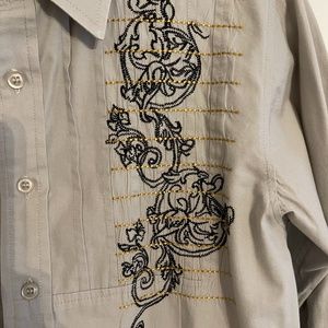 191 Unlimited Embroidered Long-Sleeved Shirt